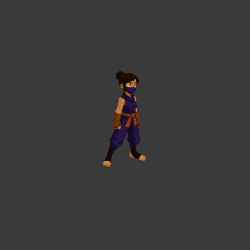 Happy Idle animation example