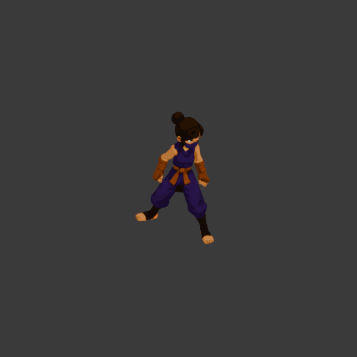 Jumping animation example