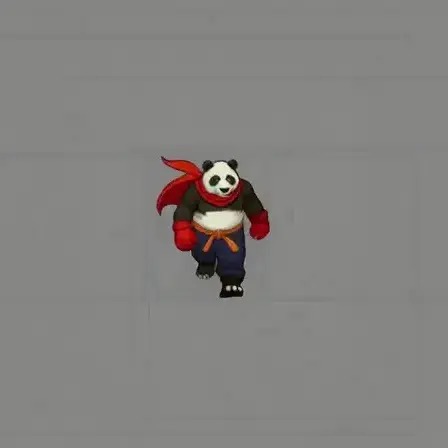 Panda Walk Down