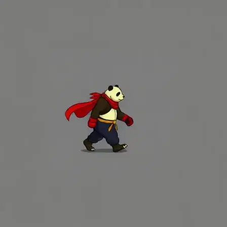 Panda Walk Right
