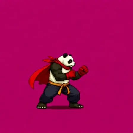 Panda Shoryuken Animation Video