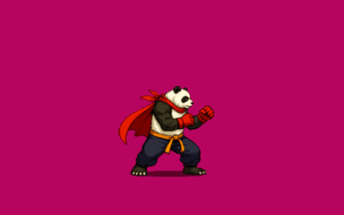Panda Warrior Original