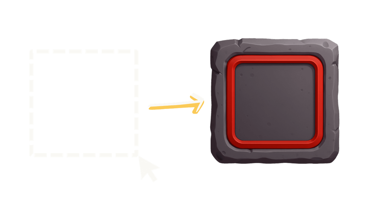 Game UI Size Control Example 1