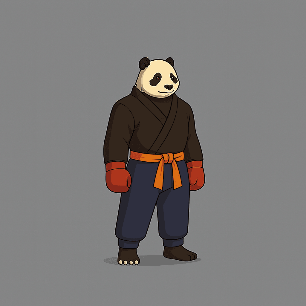 Panda character upload