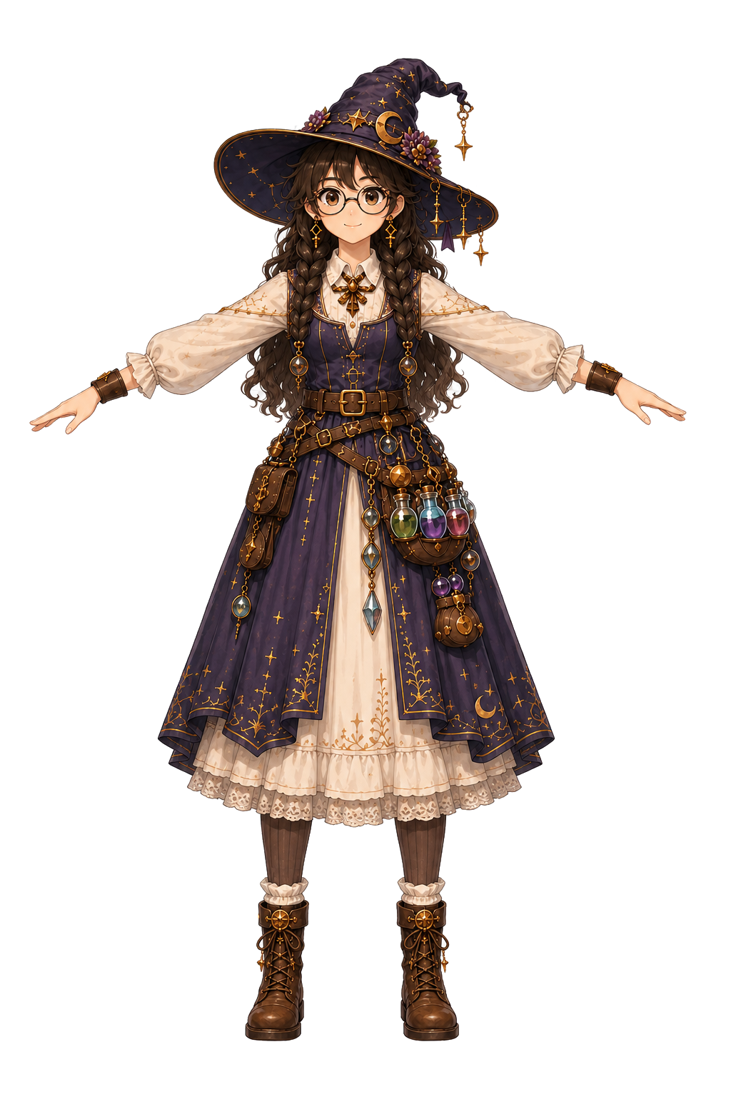 Witch character uploaded by charliehou28